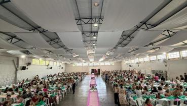 Almo�o em homenagem �s mulheres � marcado por grande participa��o e momentos especiais